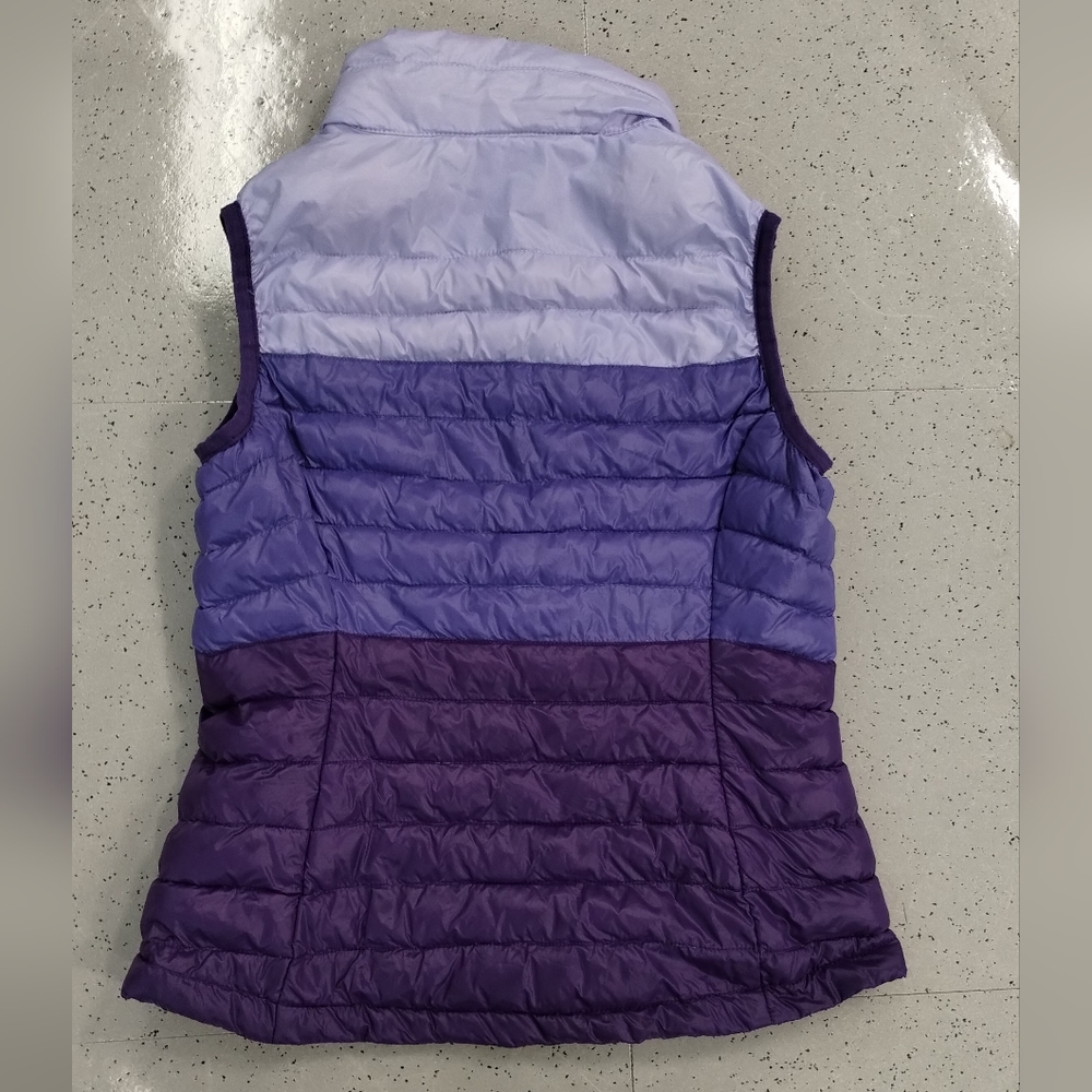 Free Country Ultra Lightweight Power Down Quilted Vest Full Zip Purple XS - Picture 4 of 14
